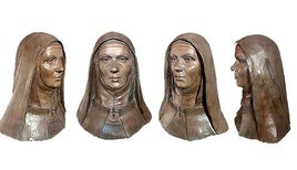 El rostro en diferentes ángulos de Santa Teresa de Jesús