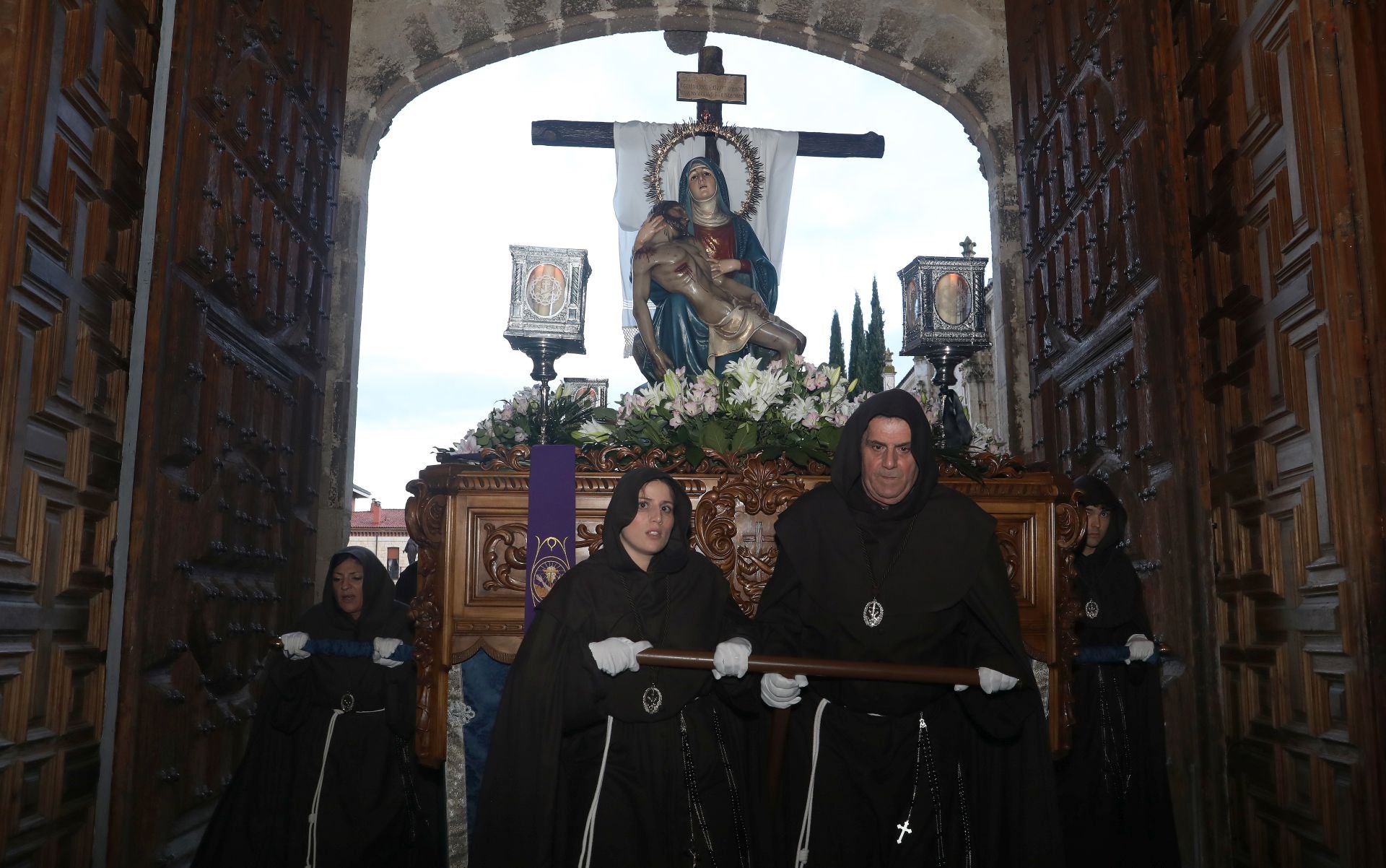 Procesión de la Piedad en Palencia