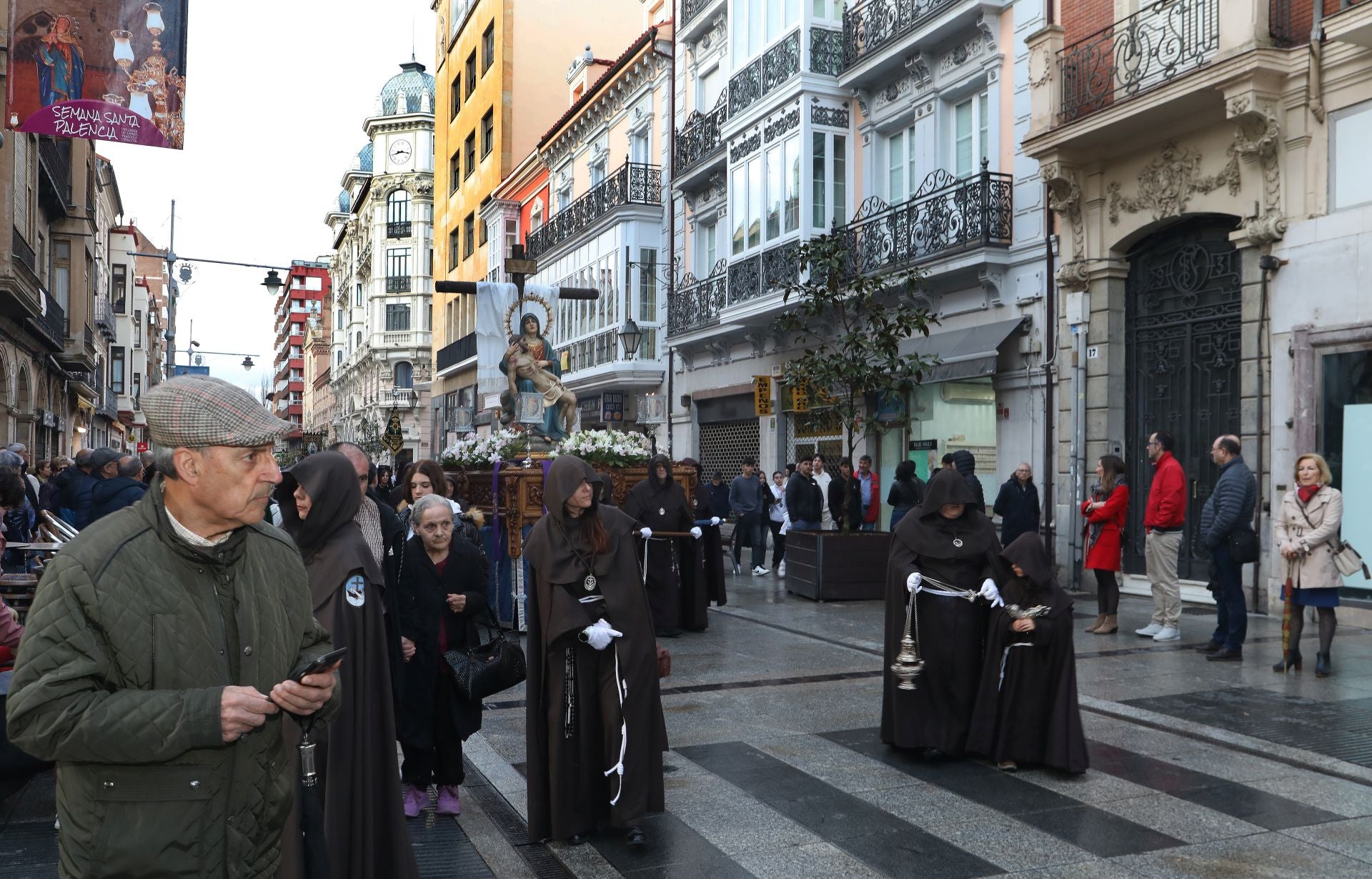 Procesión de la Piedad en Palencia