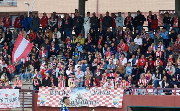 La afición del Tordesillas.