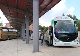 Estación de autobuses de Guardo.