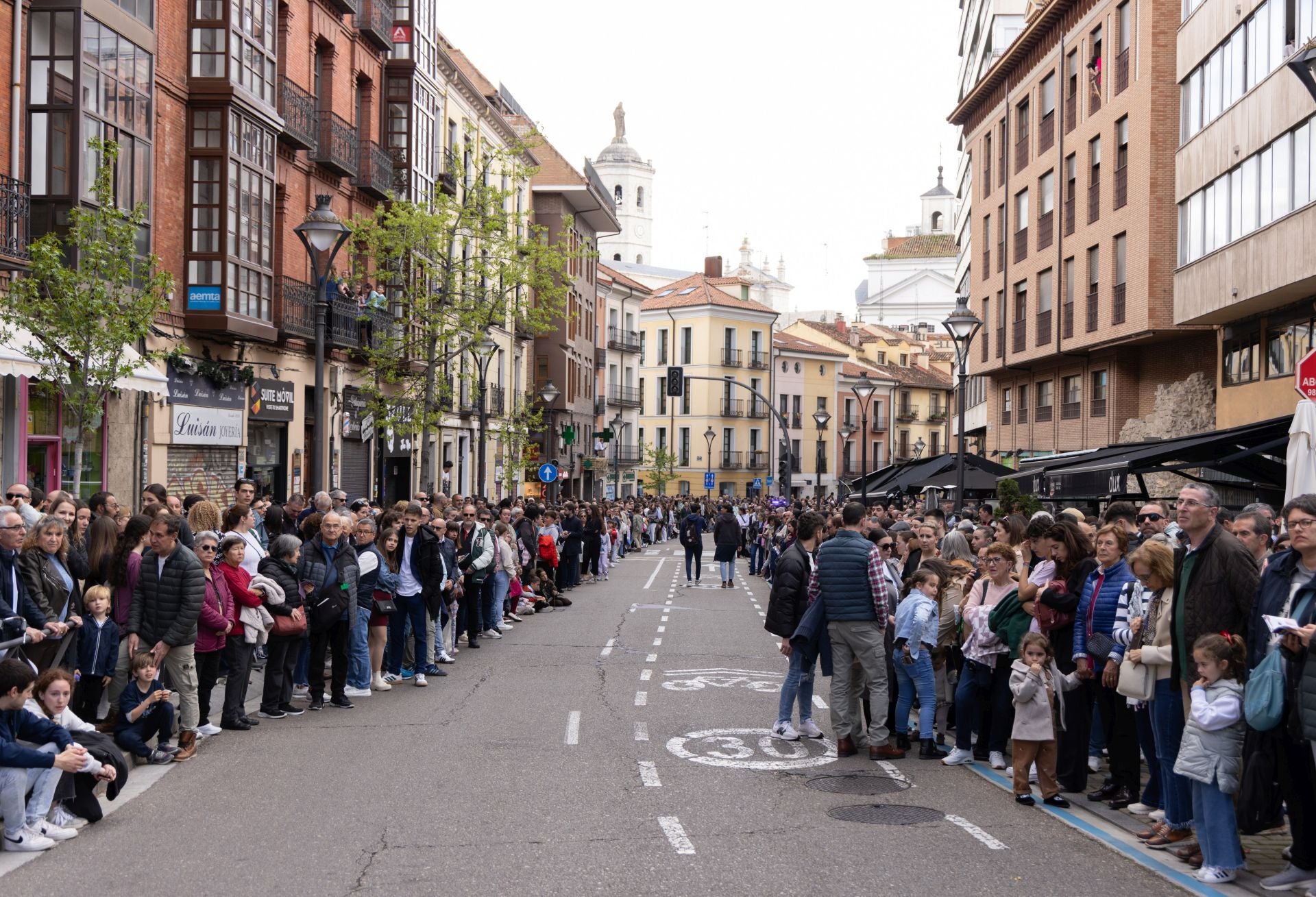 La procesión del Cristo de Medinaceli de Valladolid, en imágenes