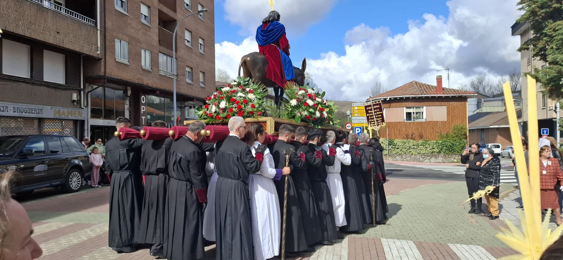 Procesión del Domingo de Ramos en Guardo
