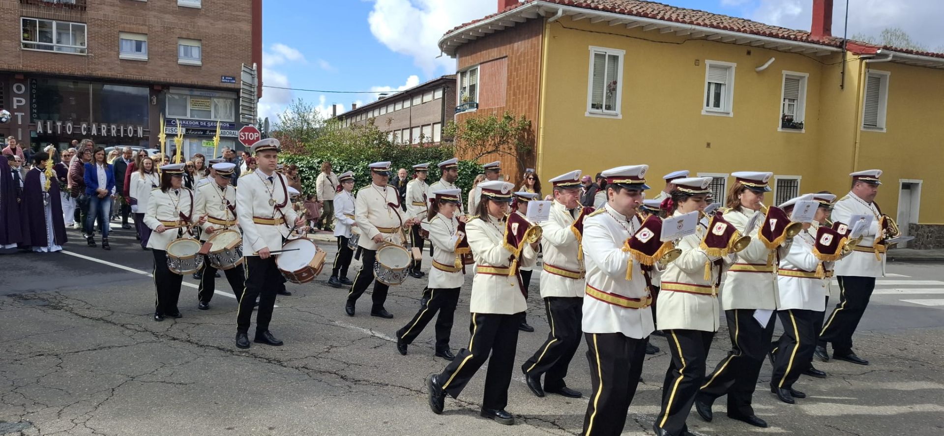 Procesión del Domingo de Ramos en Guardo