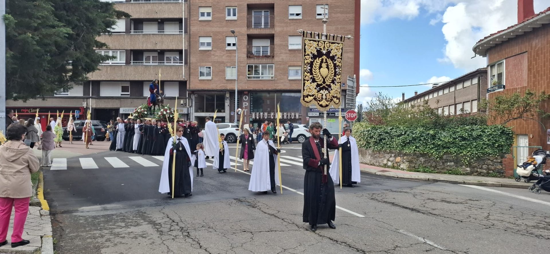Procesión del Domingo de Ramos en Guardo