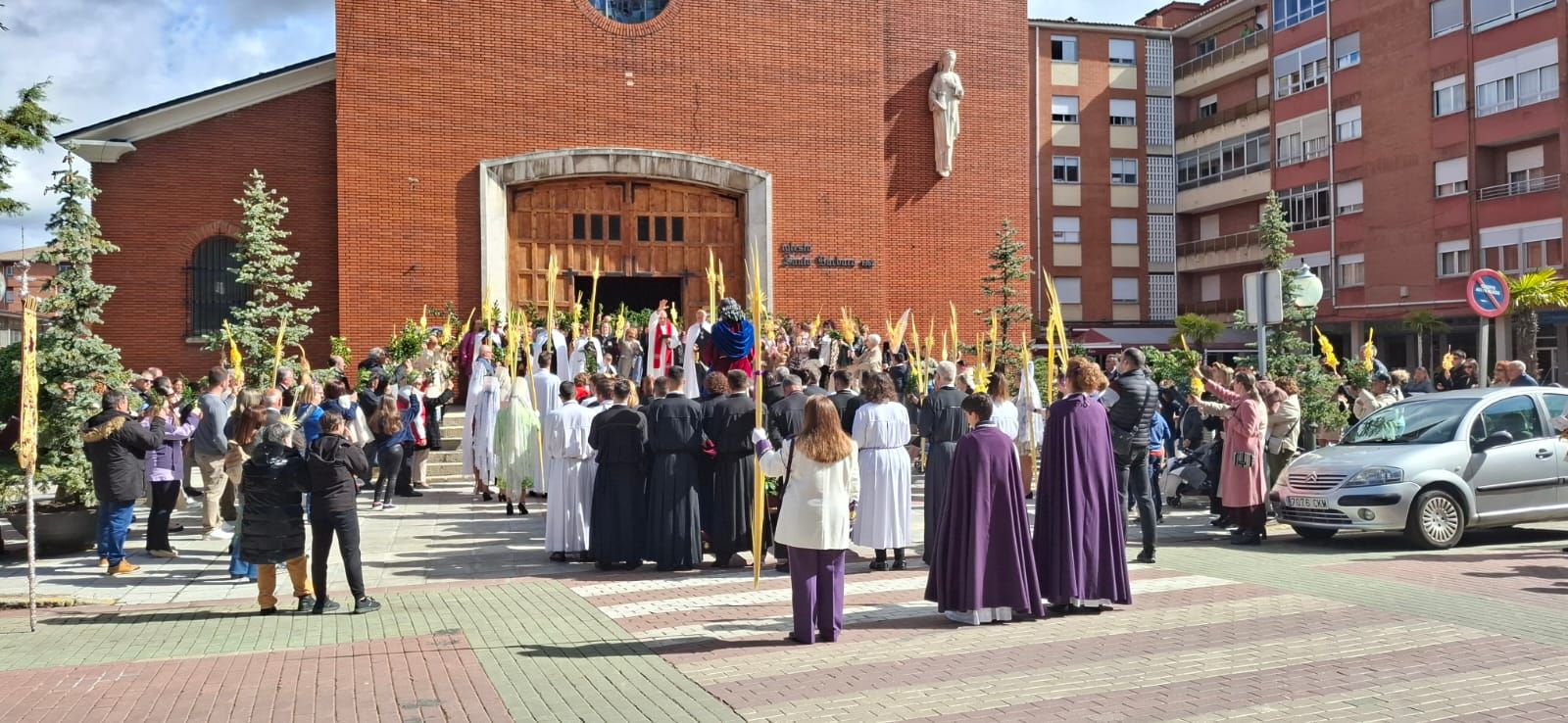 Procesión del Domingo de Ramos en Guardo
