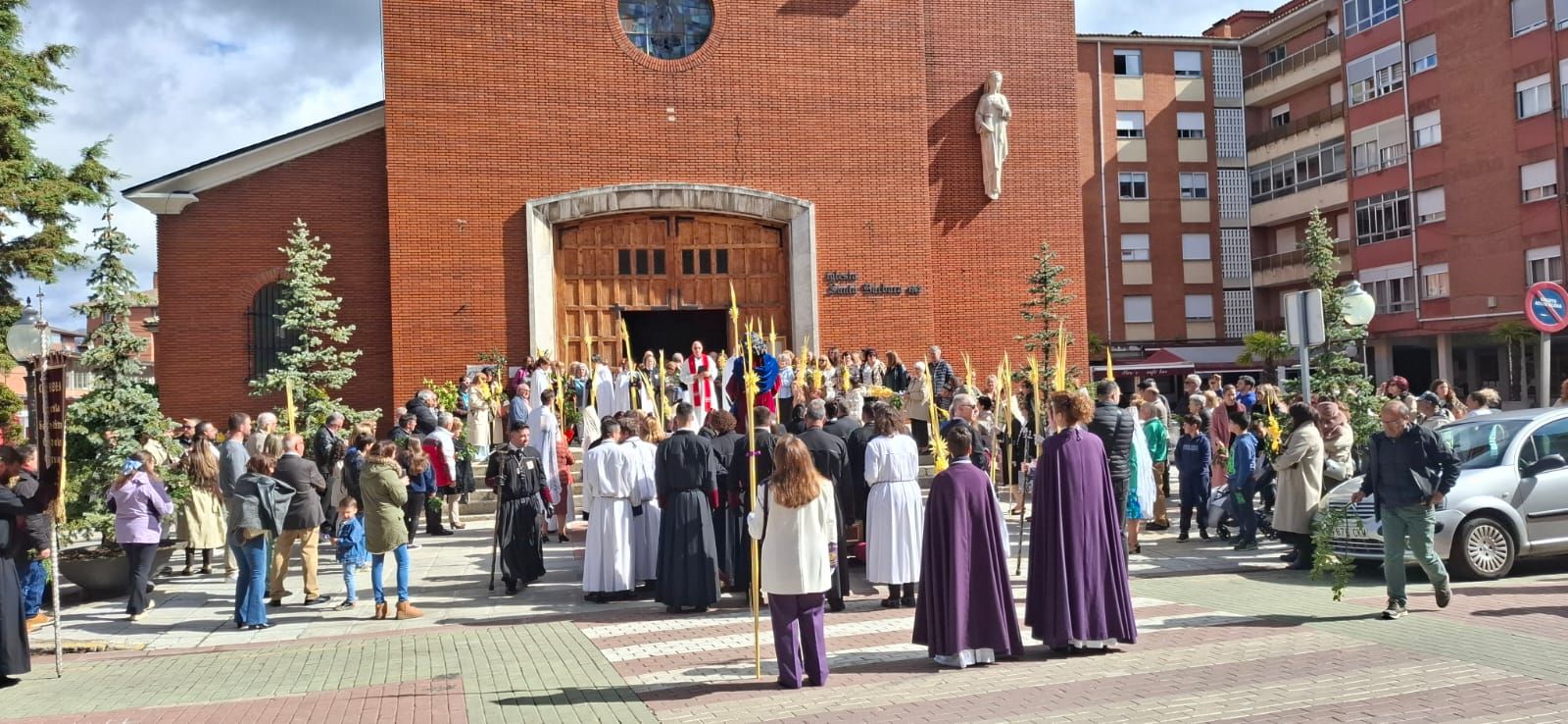 Procesión del Domingo de Ramos en Guardo