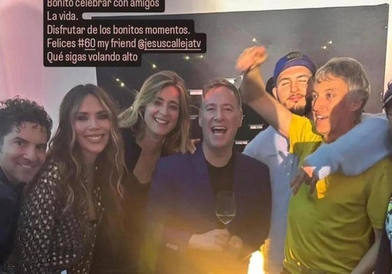 David Bisbal, Rosana Zanetti, Sandra Barneda, Carlos Latre, Omar Montes y Jesús Calleja en León.