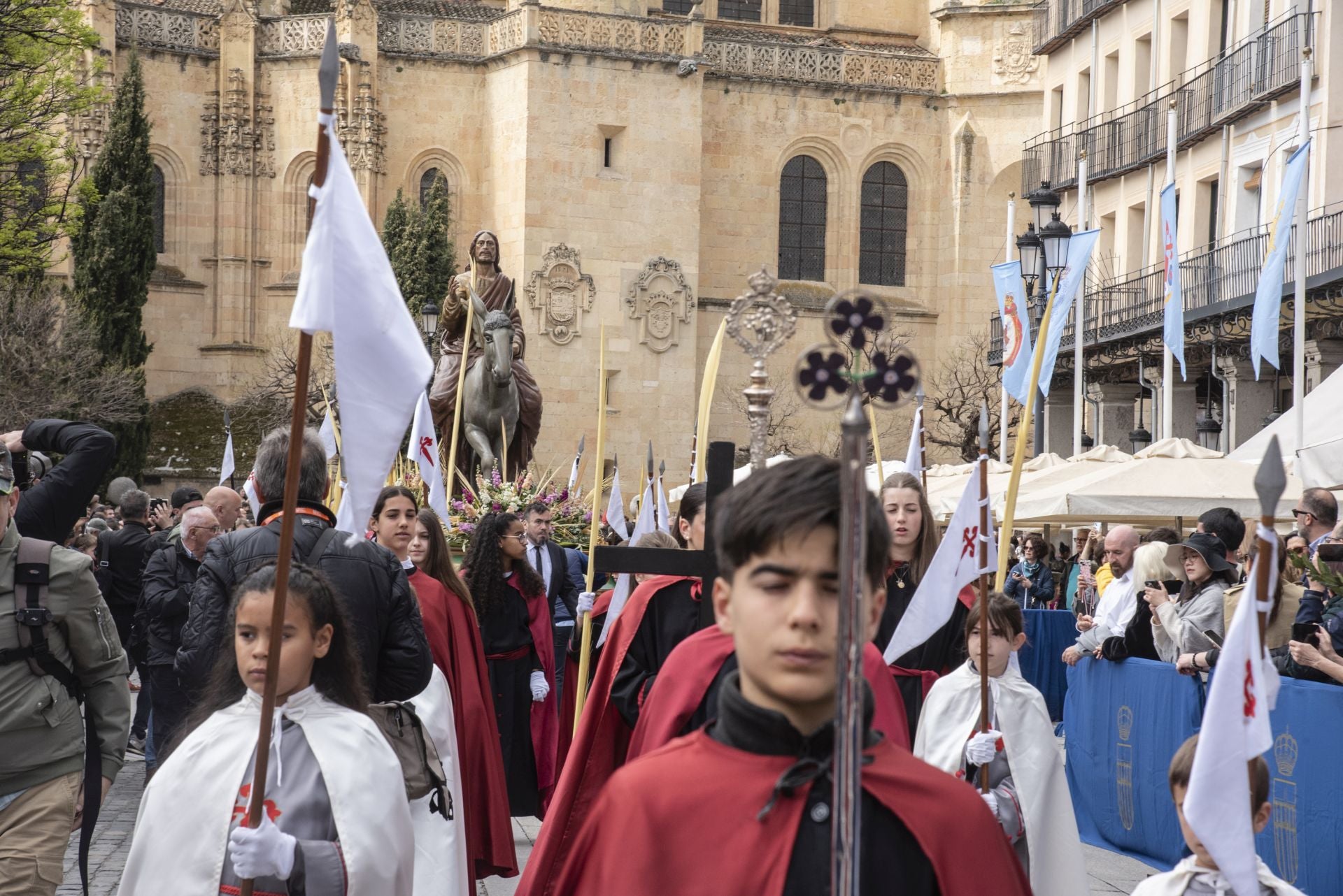 La procesión del Domingo de Ramos, en imágenes