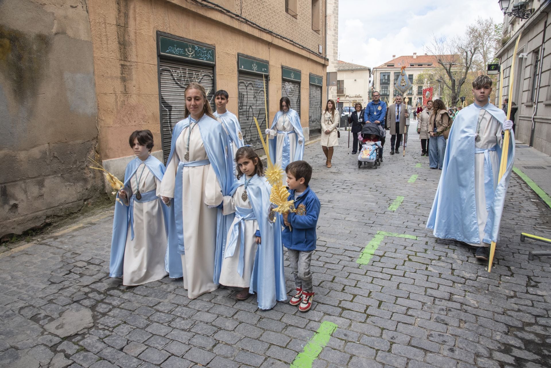 La procesión del Domingo de Ramos, en imágenes