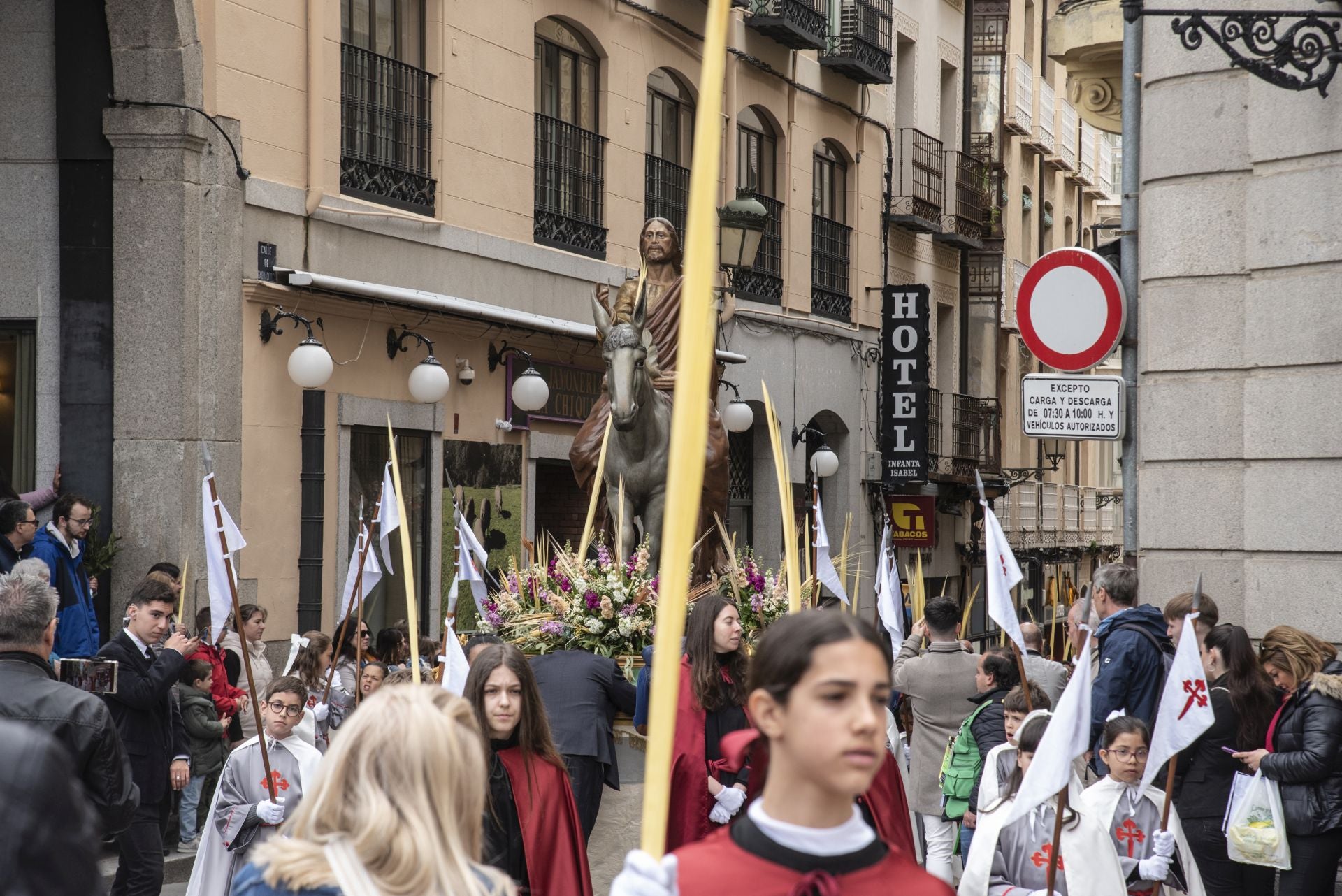 La procesión del Domingo de Ramos, en imágenes