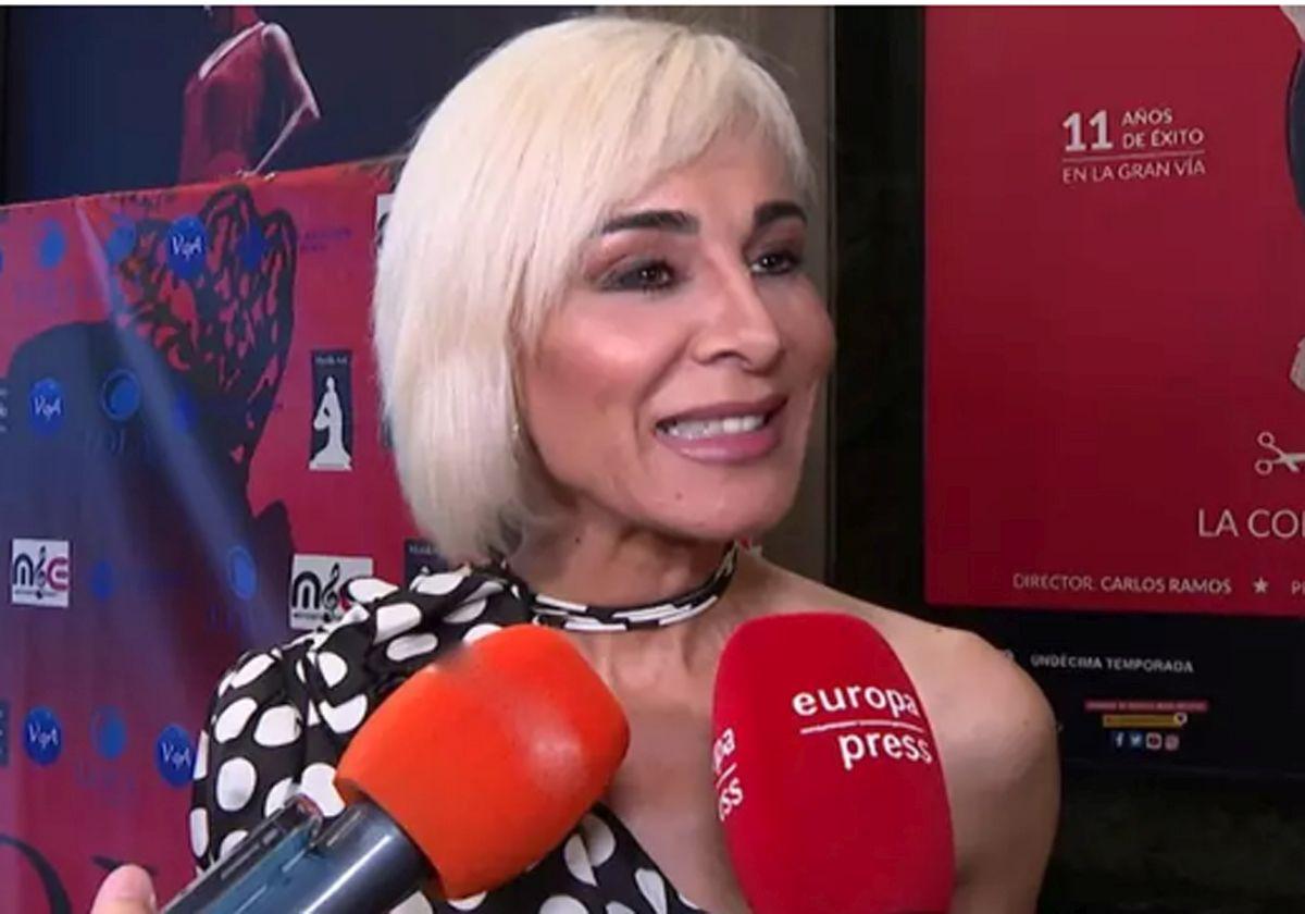 Ana María Aldón, tajante ante las dudas sobre la paternidad de su hijo
