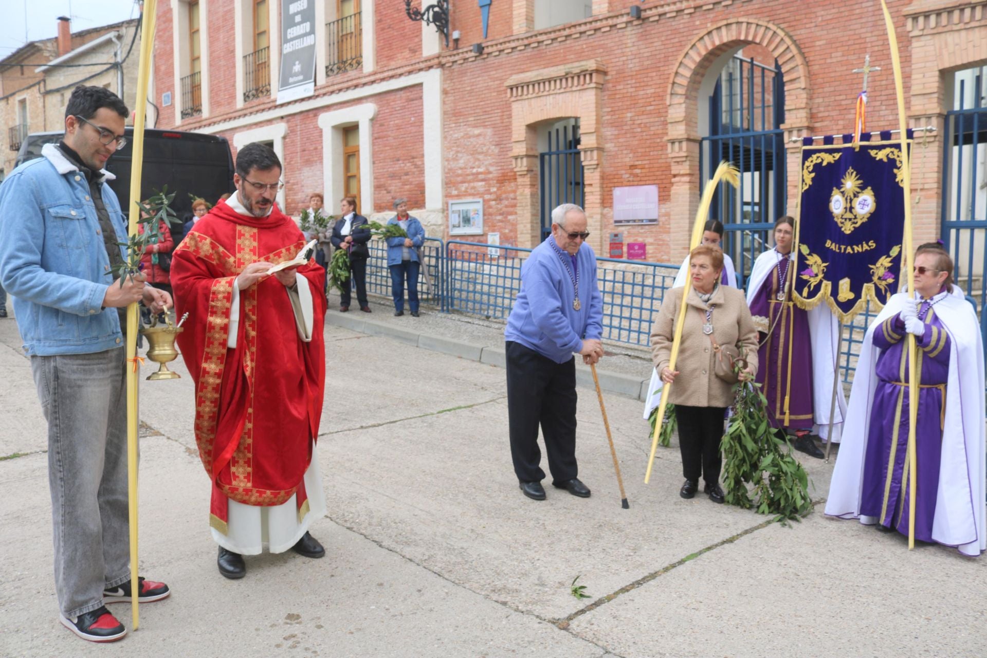 Baltanás inicia con júbilo la Semana Santa