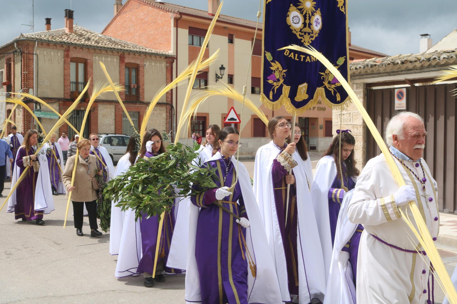 Baltanás inicia con júbilo la Semana Santa