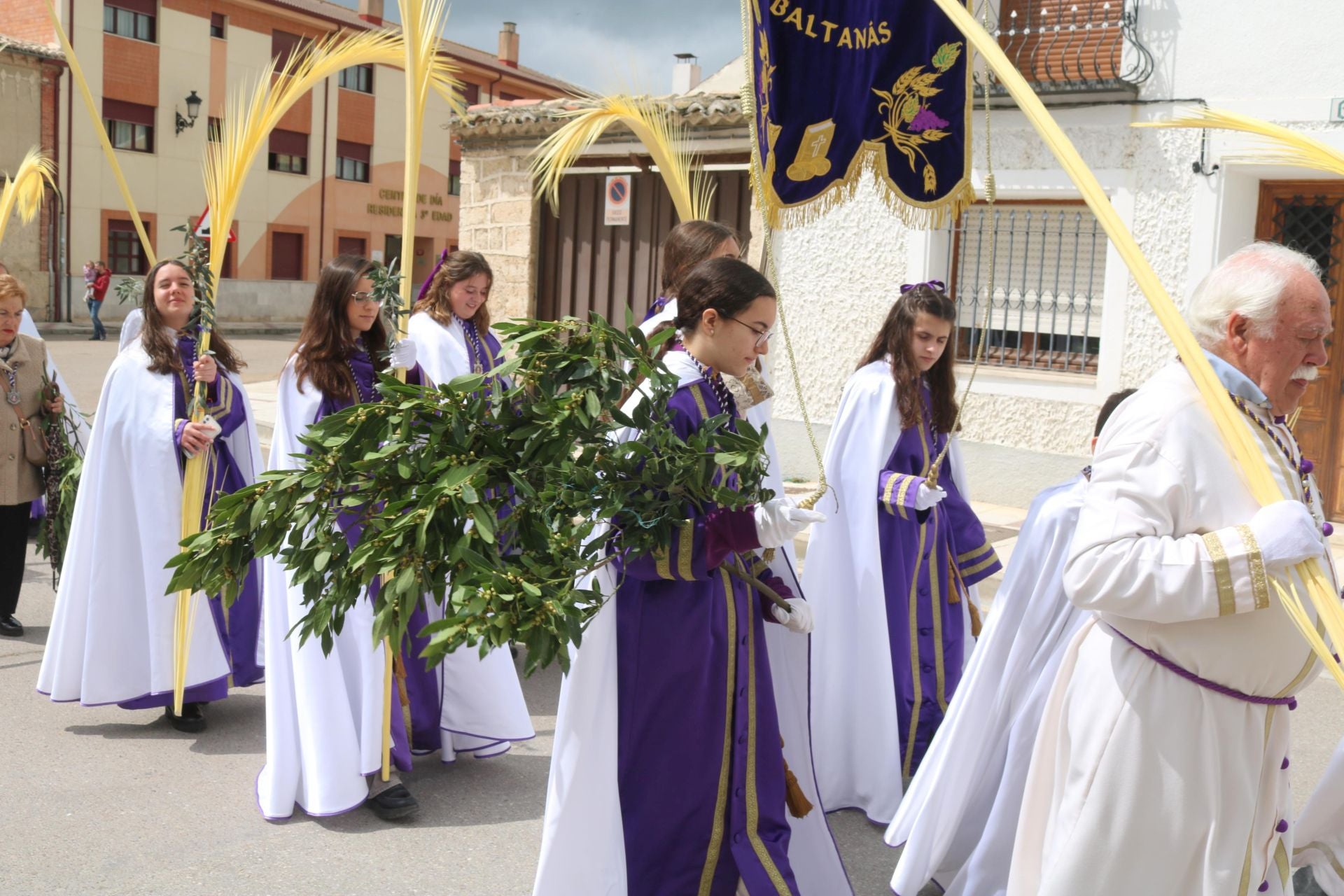 Baltanás inicia con júbilo la Semana Santa