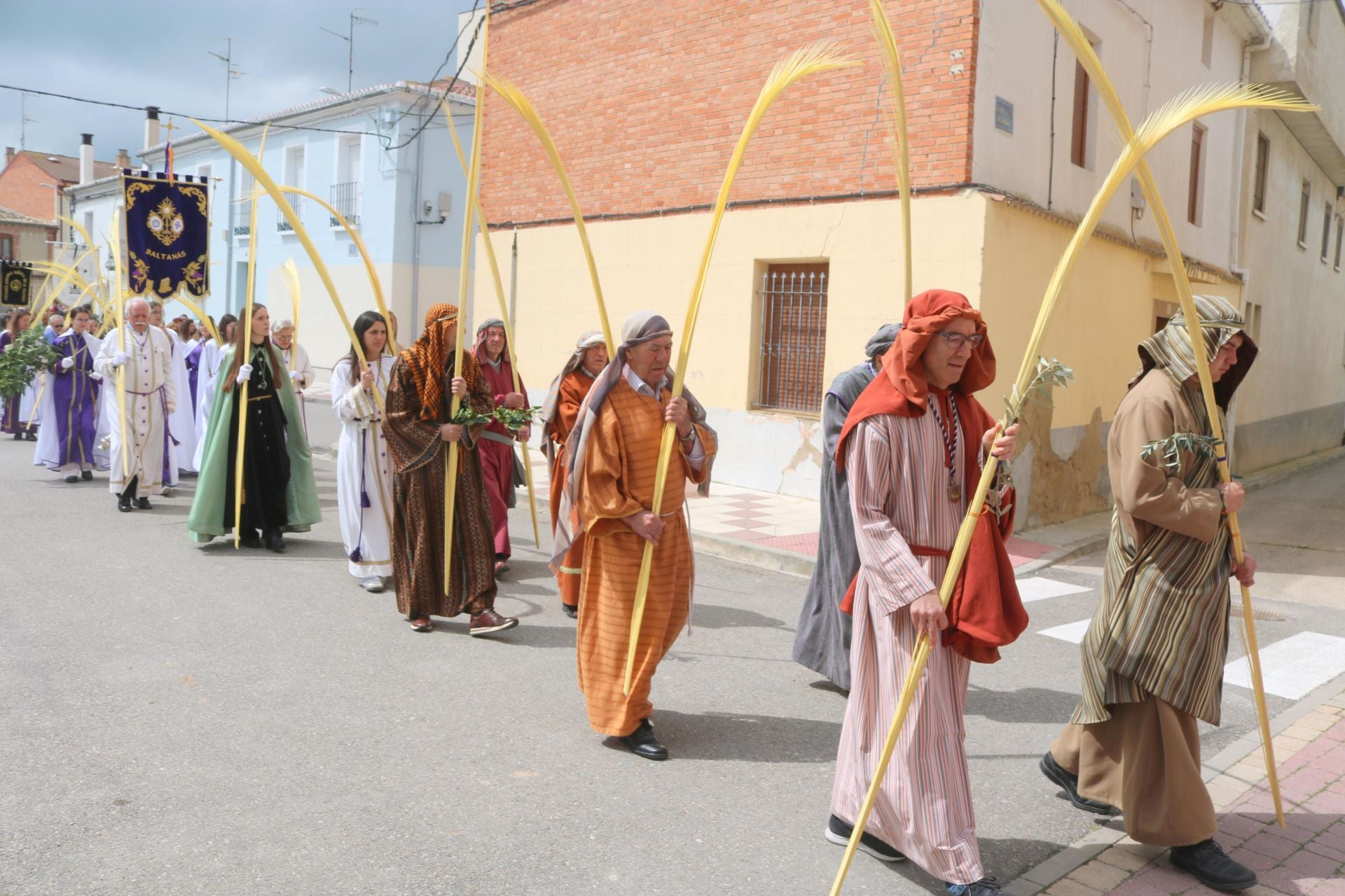 Baltanás inicia con júbilo la Semana Santa