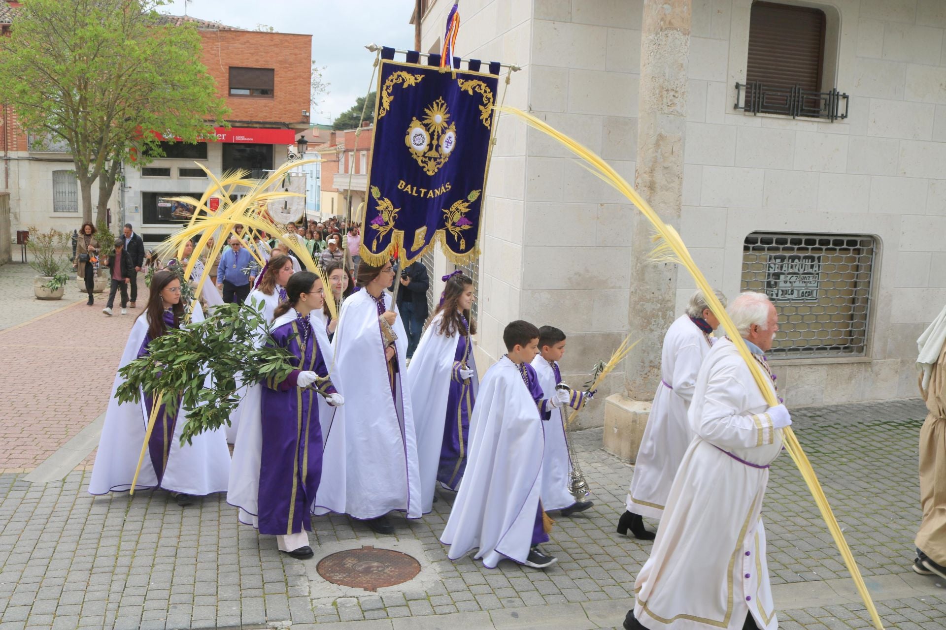 Baltanás inicia con júbilo la Semana Santa