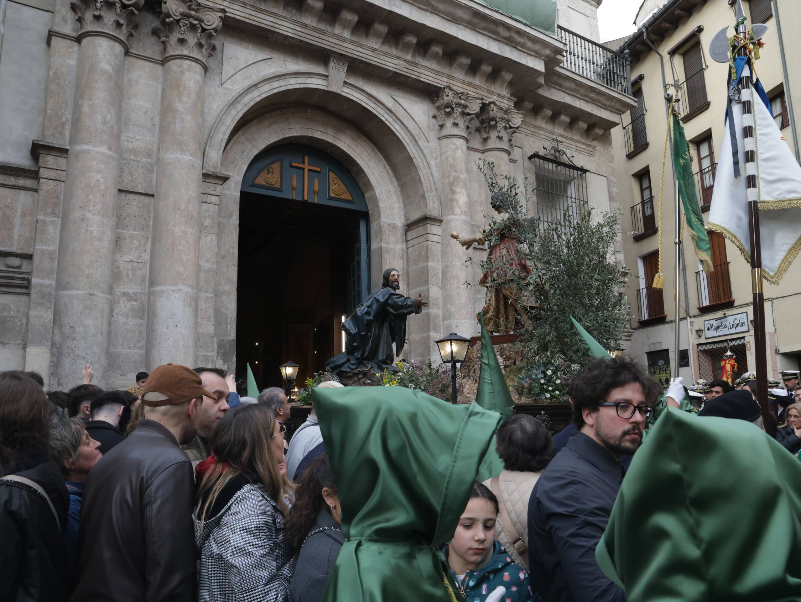 Las imágenes de la procesión del Santísimo Rosario del Dolor