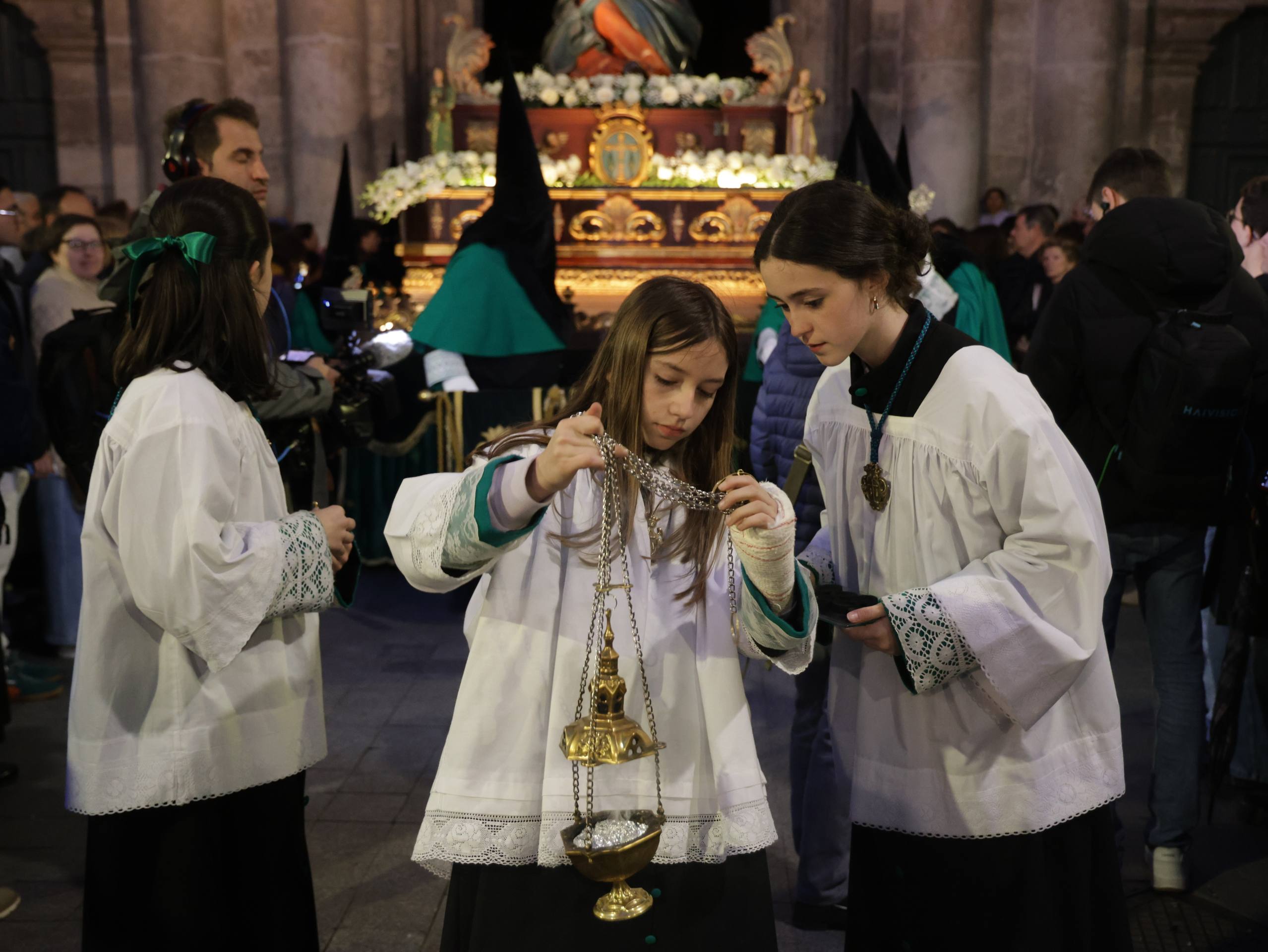 Las imágenes de la procesión del Santísimo Rosario del Dolor