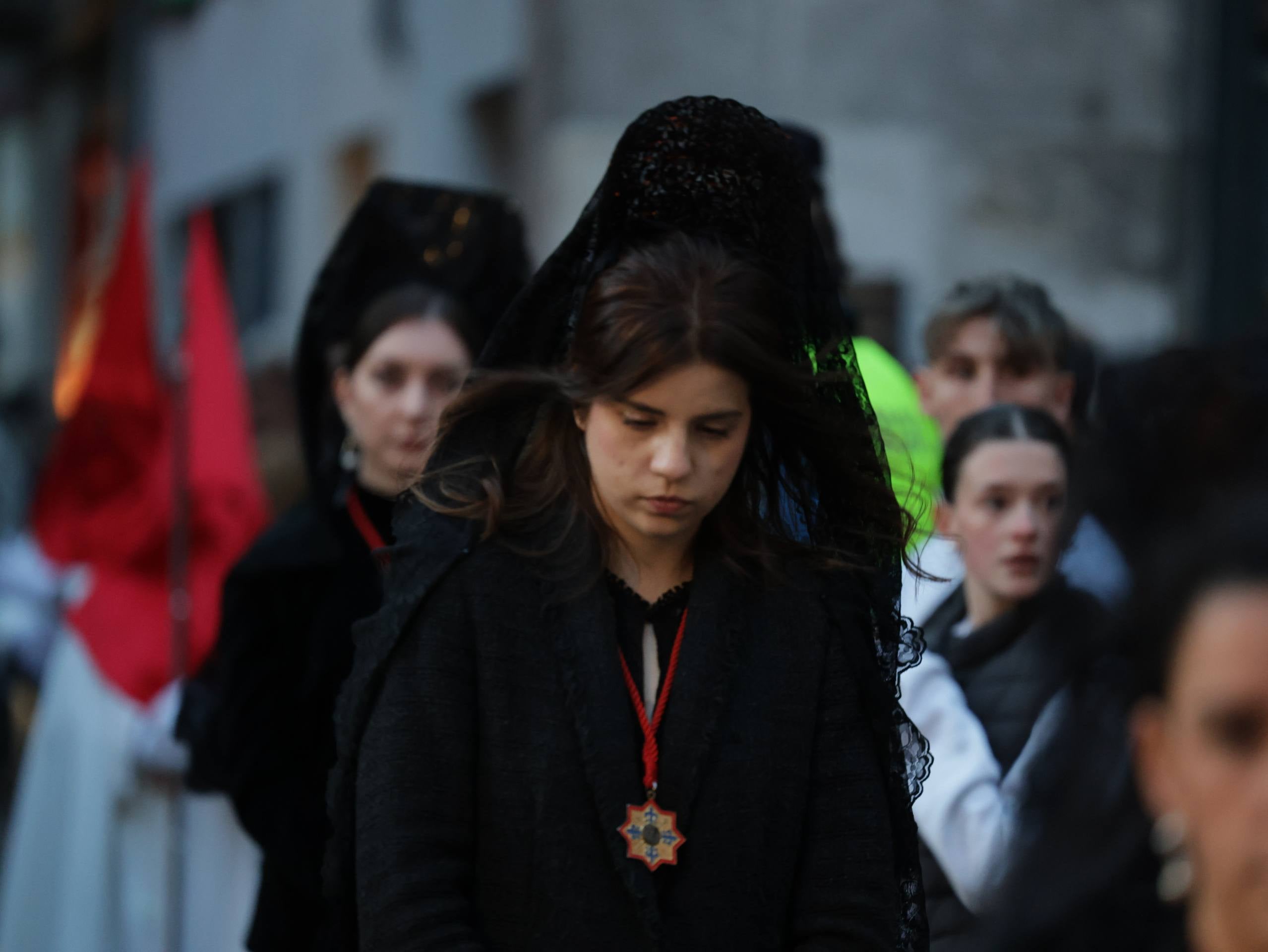Las imágenes de la procesión del Santísimo Rosario del Dolor