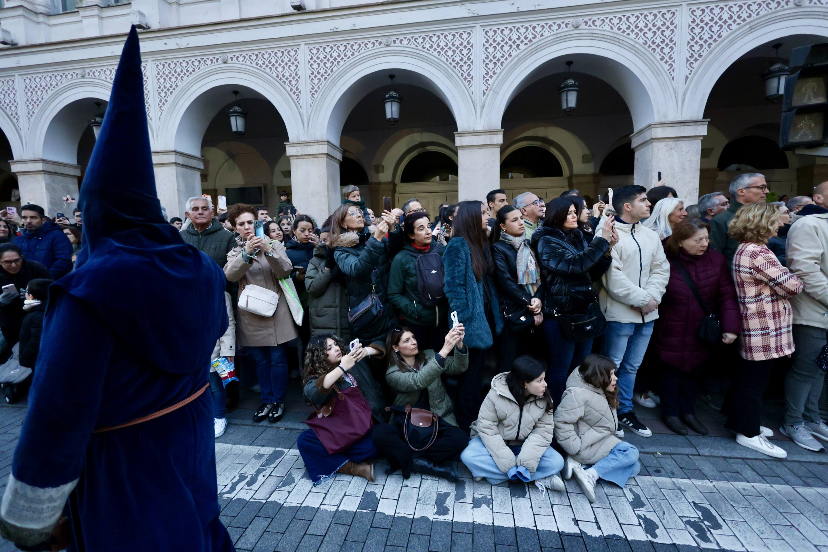 Las imágenes de la procesión del Encuentro