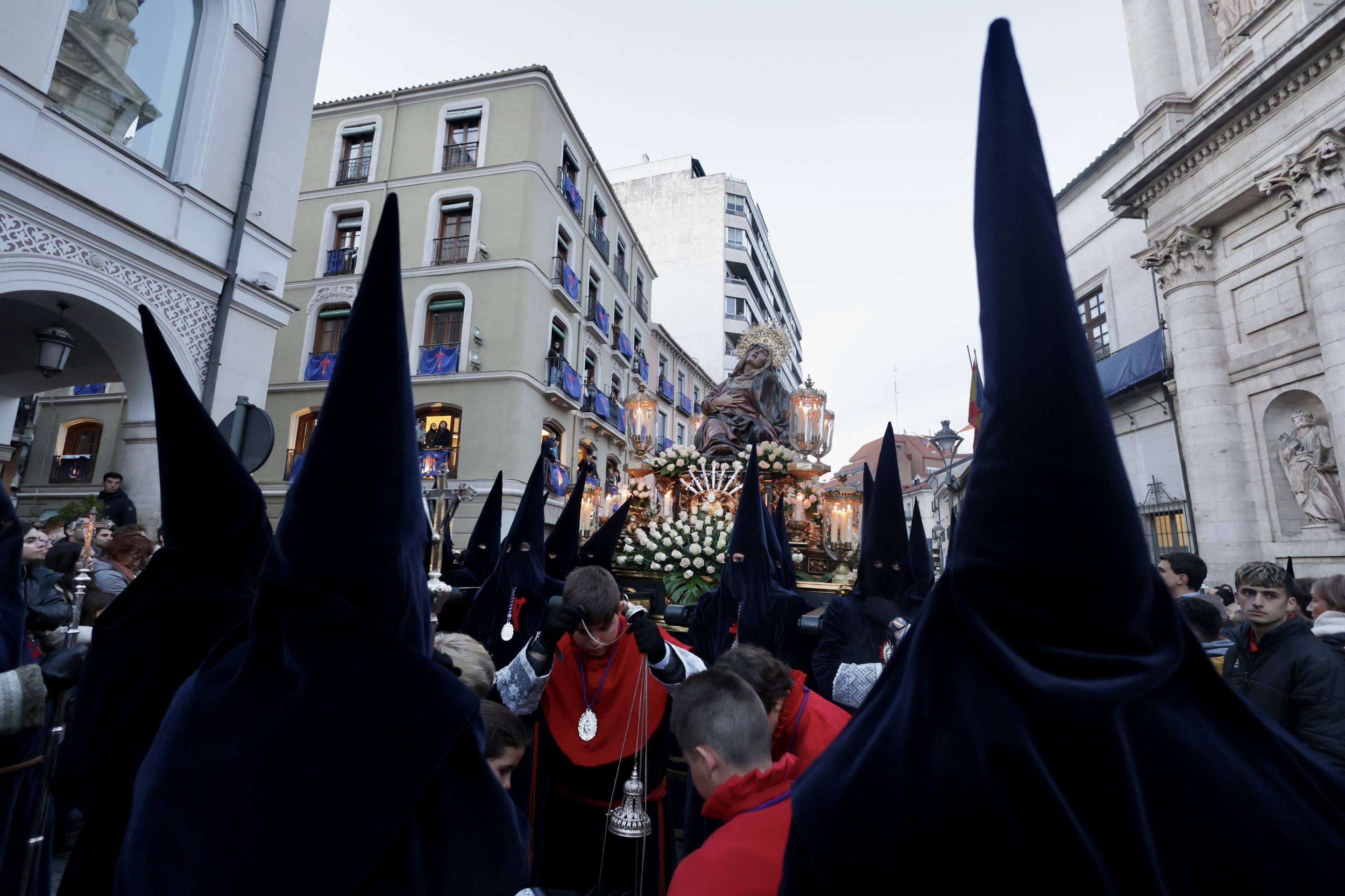 Las imágenes de la procesión del Encuentro