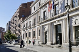 Imagen de archivo de la Audiencia de Valladolid.