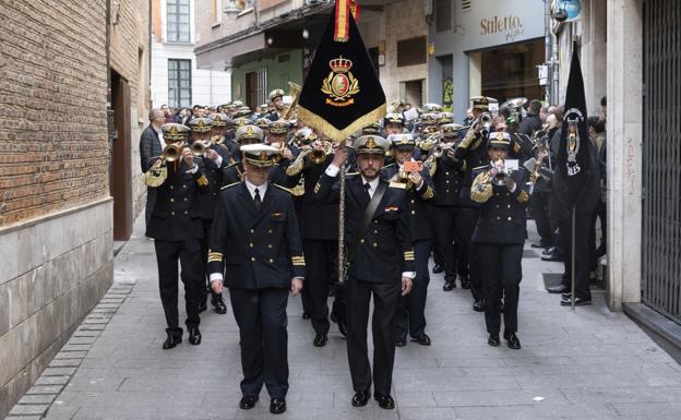 La banda Pureza de cornetas y tambores, que este año celebra su décimo aniversario.