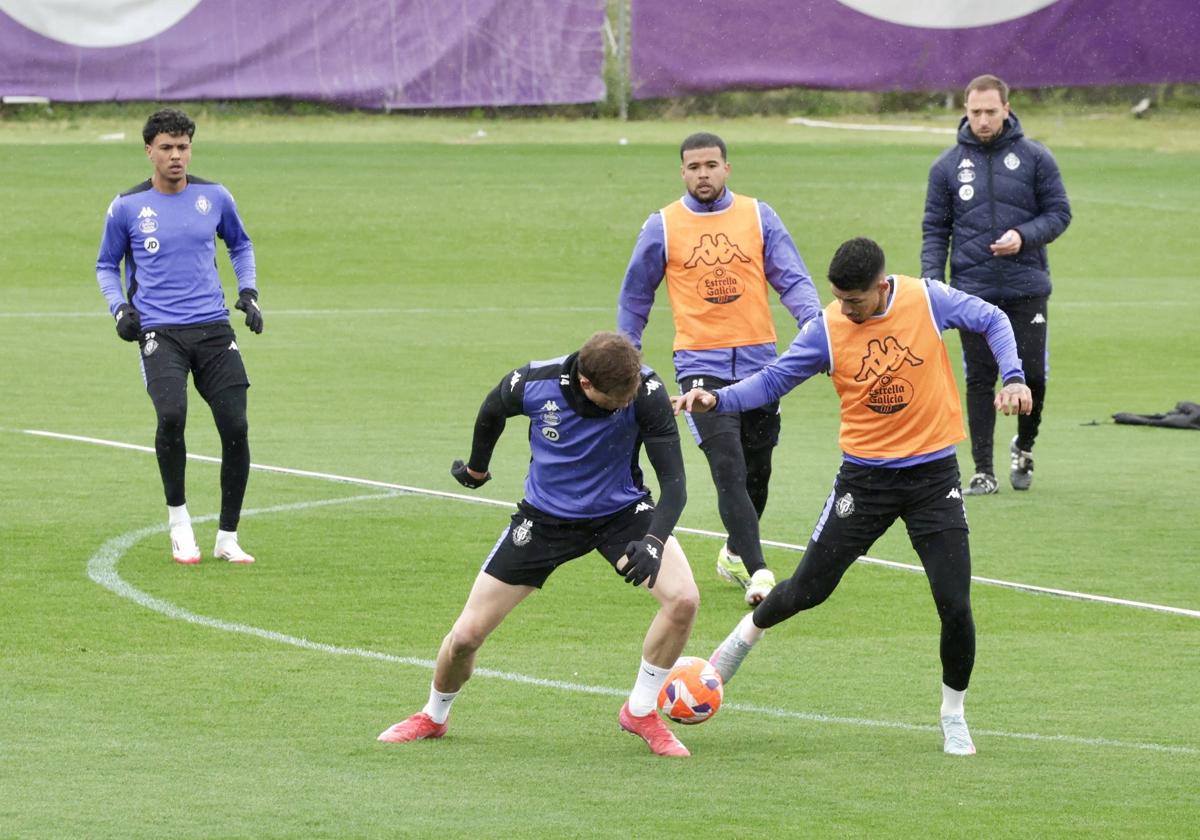 La vuelta a los entrenamientos del Real Valladolid, en imágenes