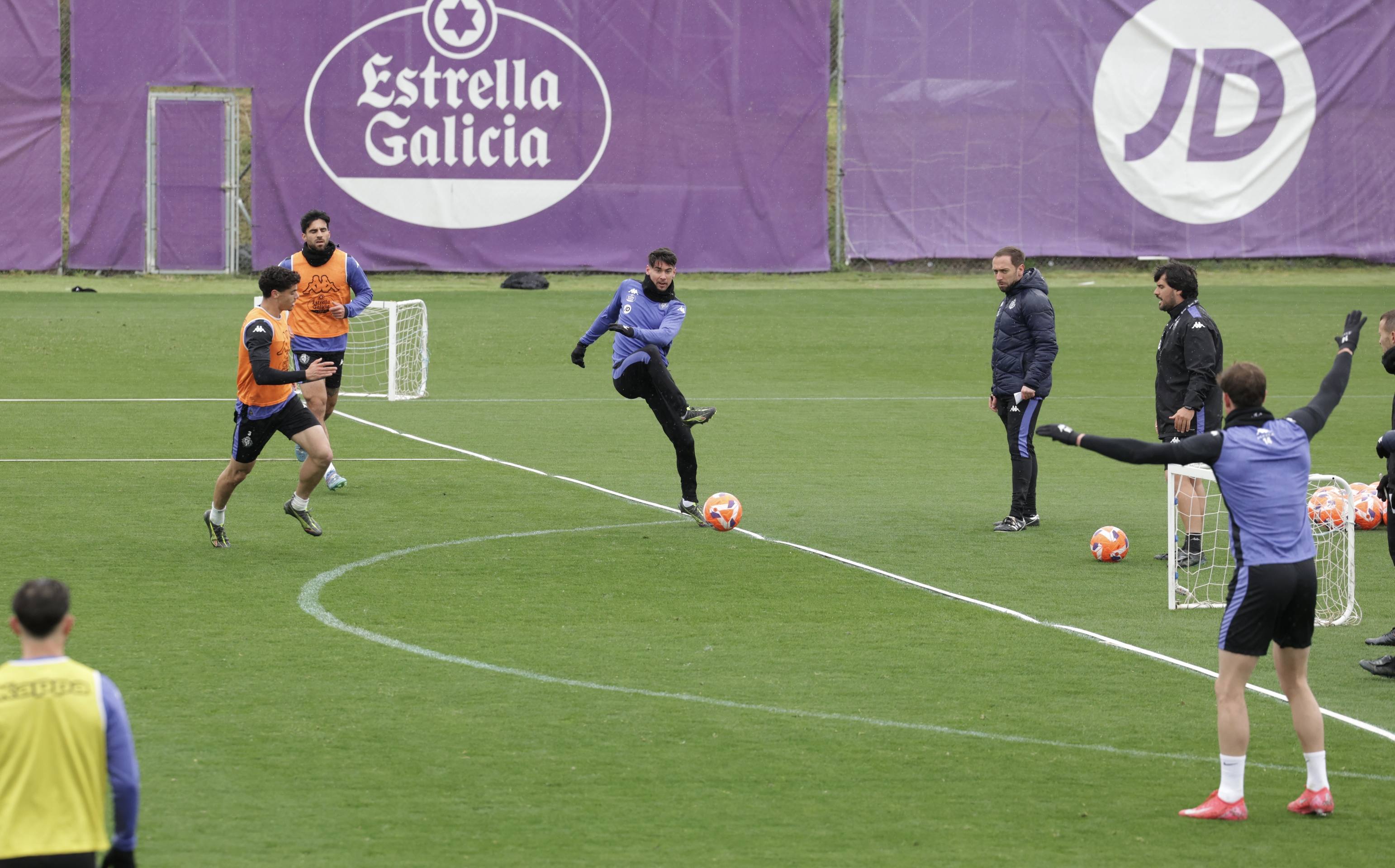La vuelta a los entrenamientos del Real Valladolid, en imágenes