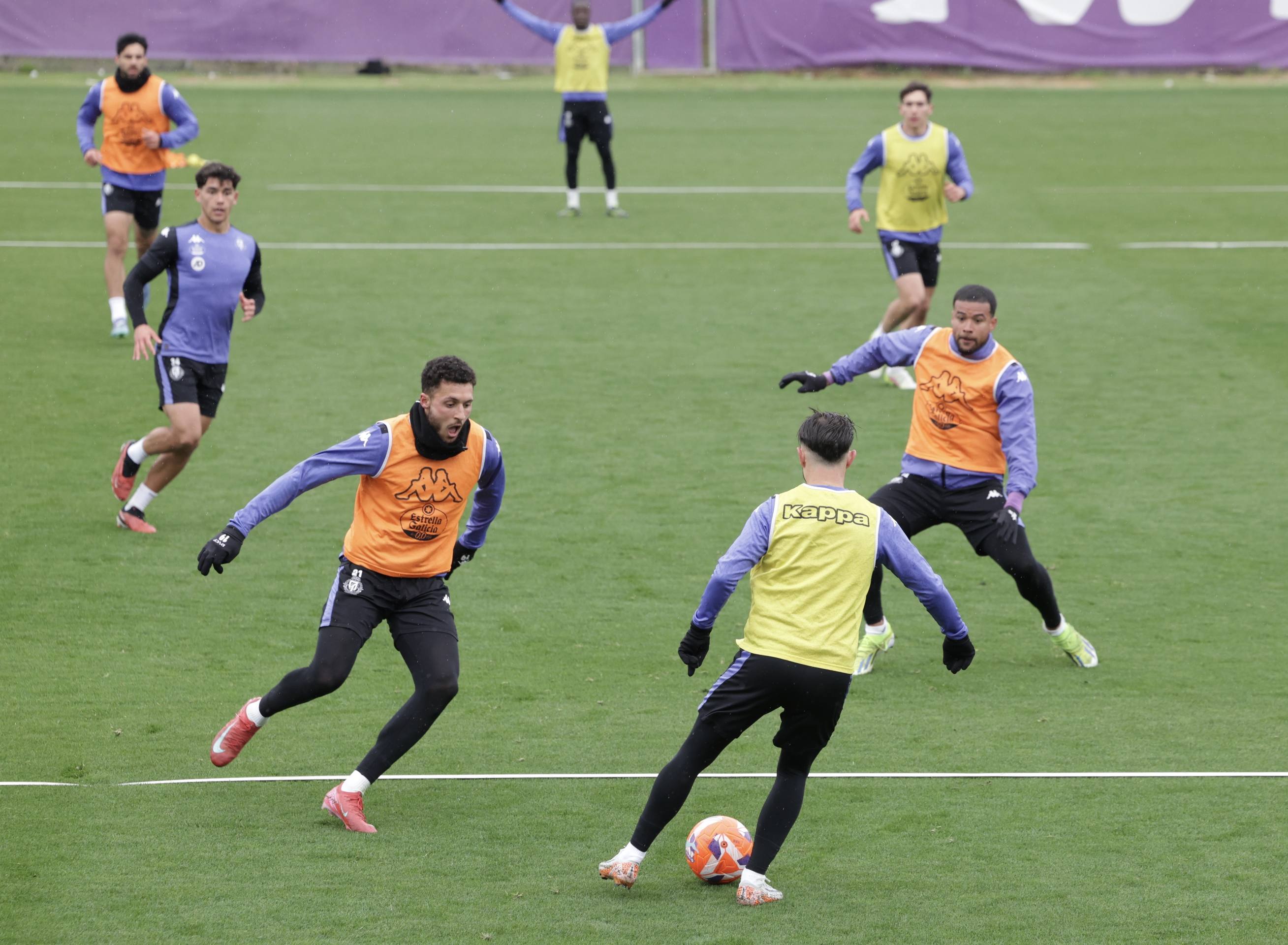La vuelta a los entrenamientos del Real Valladolid, en imágenes