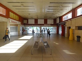 La estación de autobuses de Valladolid, en una imagen de archivo.