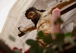 Imágenes de la procesión del Santísimo Cristo de las Mercedes celebrada este miércoles en Valladolid