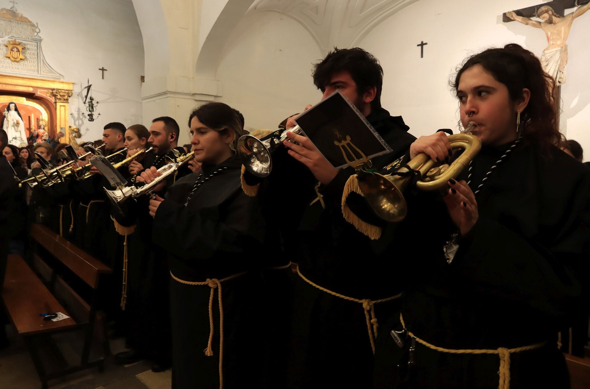El vía crucis de San Andrés, en imágenes