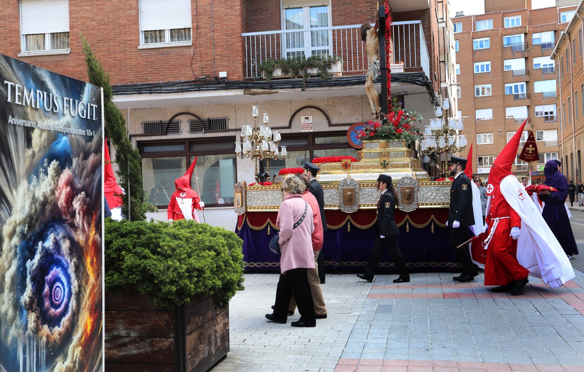 El Indulto llena la Plaza Mayor de Palencia