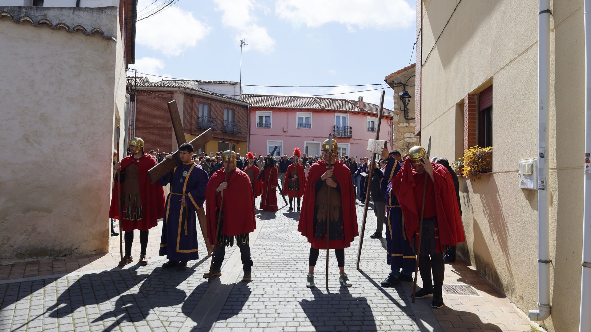 Vía Crucis viviente en Grijota
