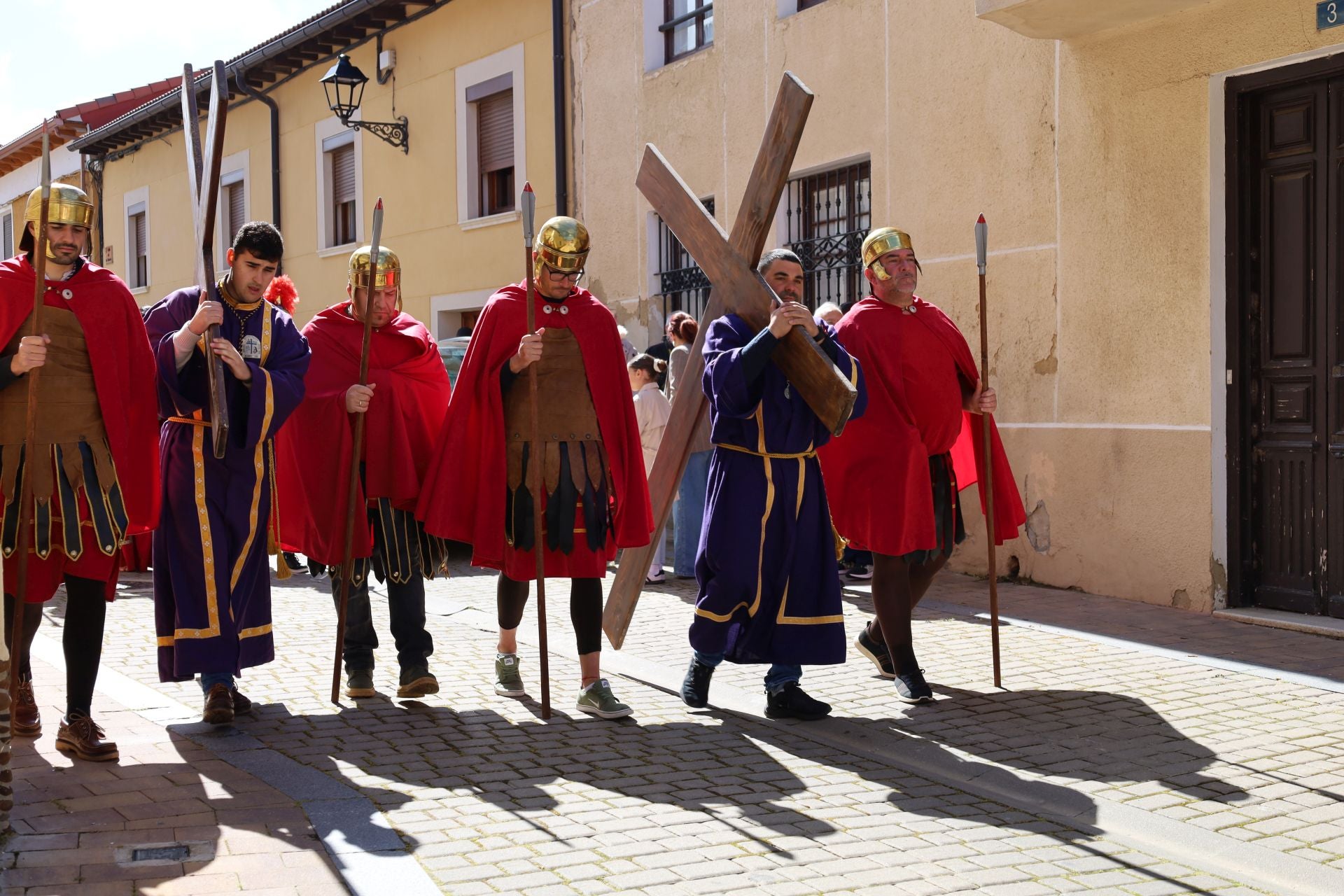 Vía Crucis viviente en Grijota