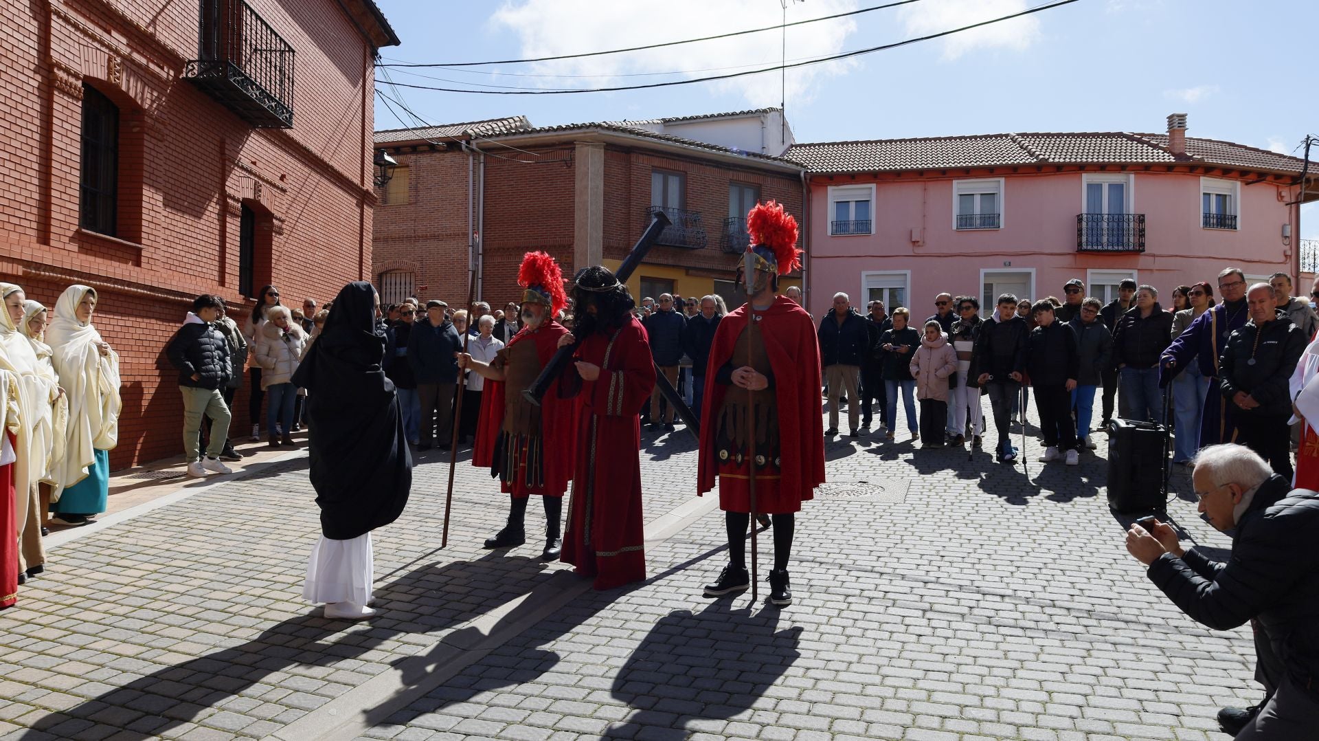 Vía Crucis viviente en Grijota