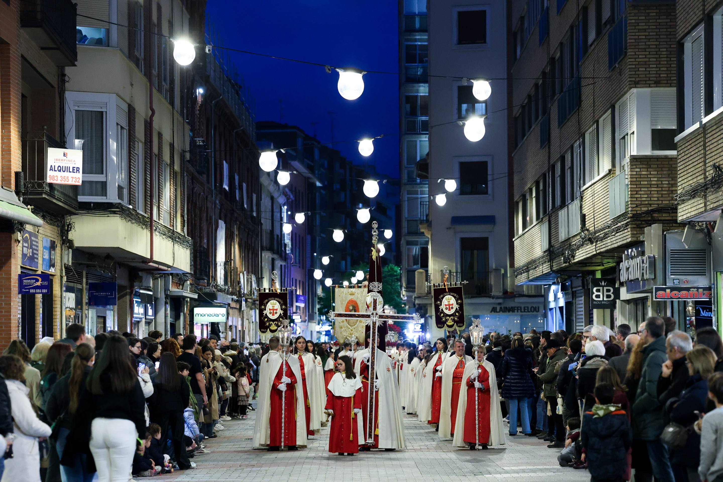 Las imágenes de la procesión del Santísimo Cristo Despojado y Nuestra Señora de la Amargura, en imágenes