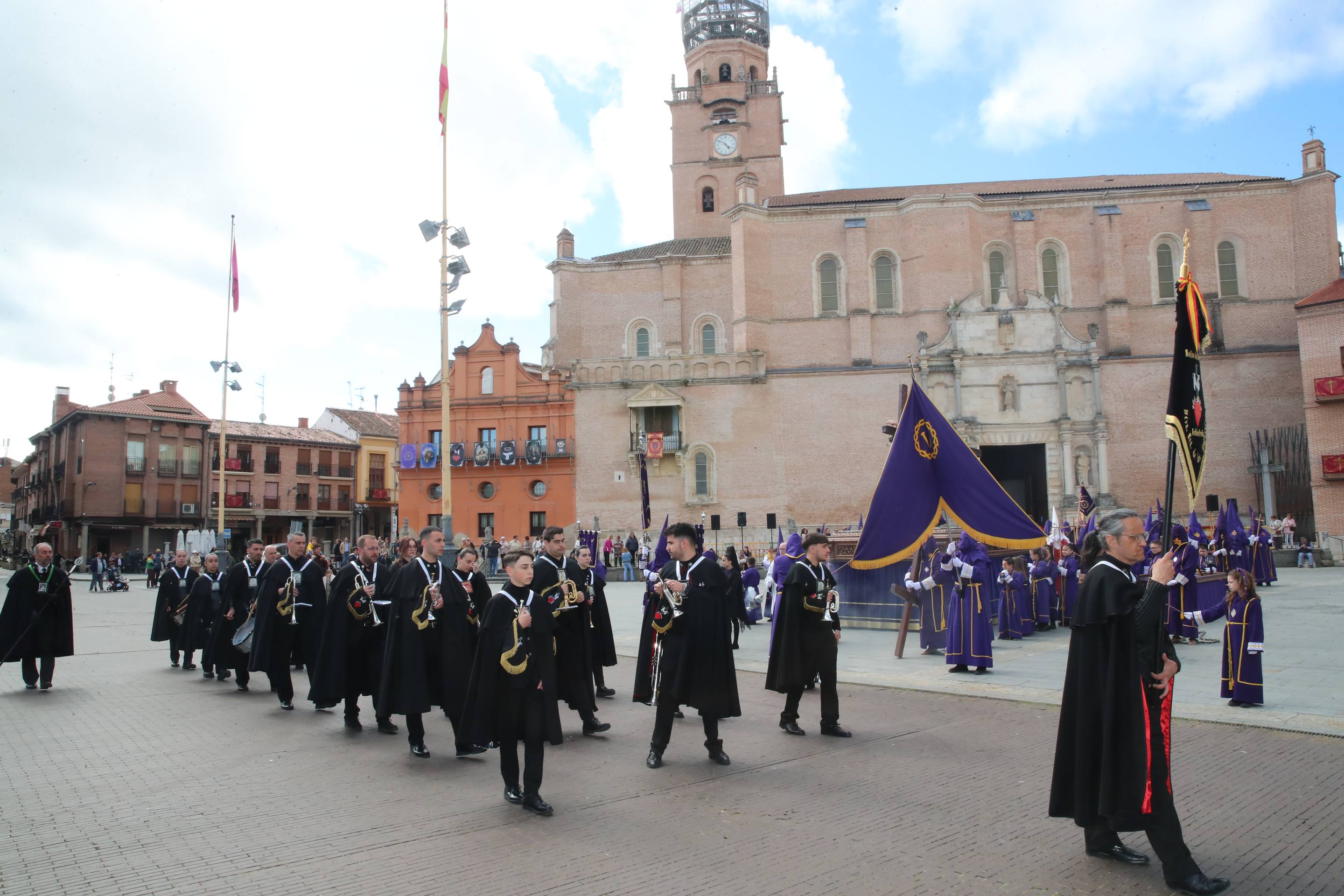 La procesión del Encuentro, en imágenes