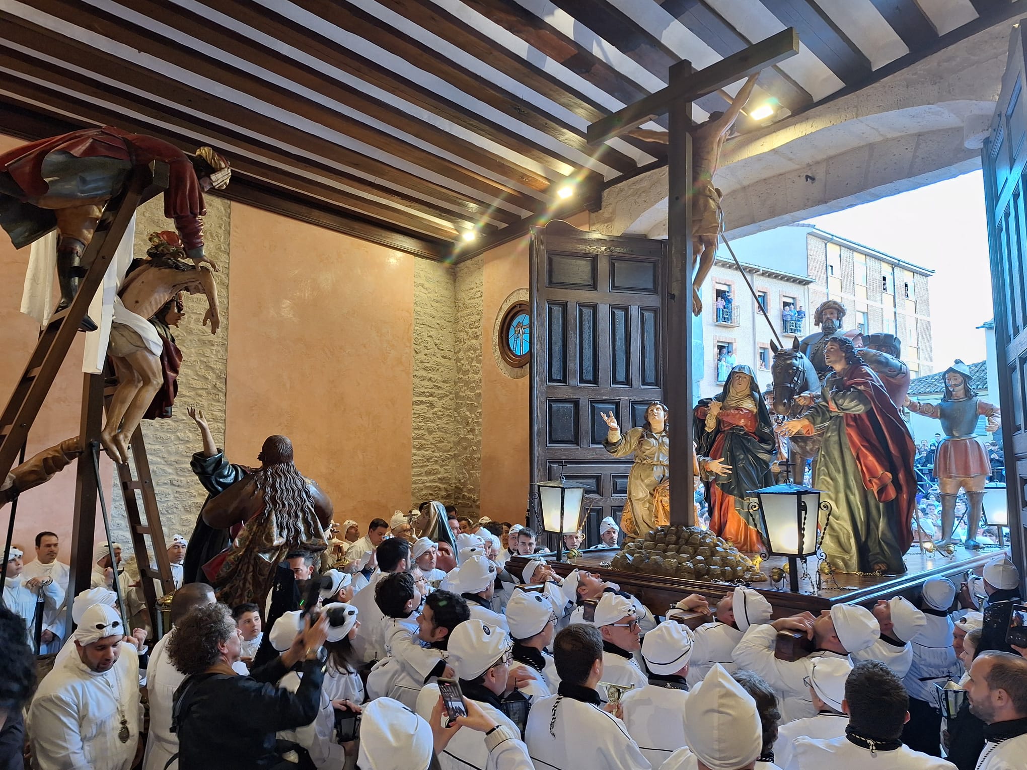 La procesión de La Soledad, en imágenes
