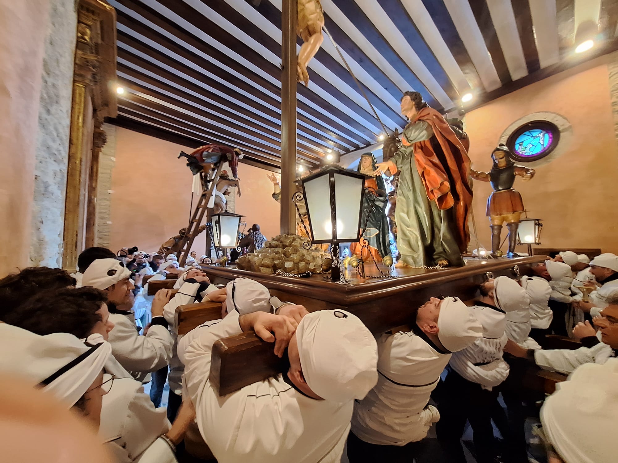 La procesión de La Soledad, en imágenes