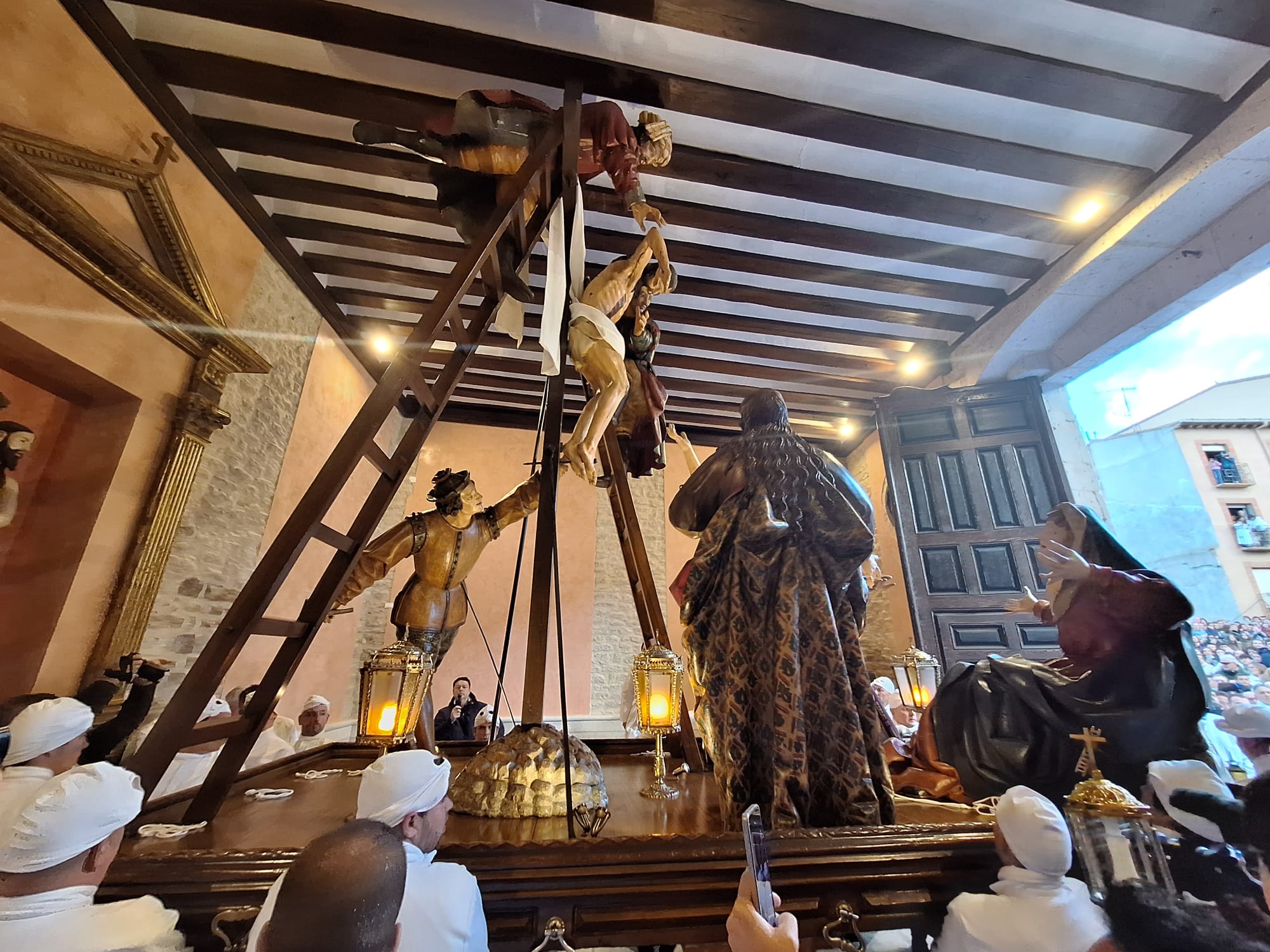 La procesión de La Soledad, en imágenes