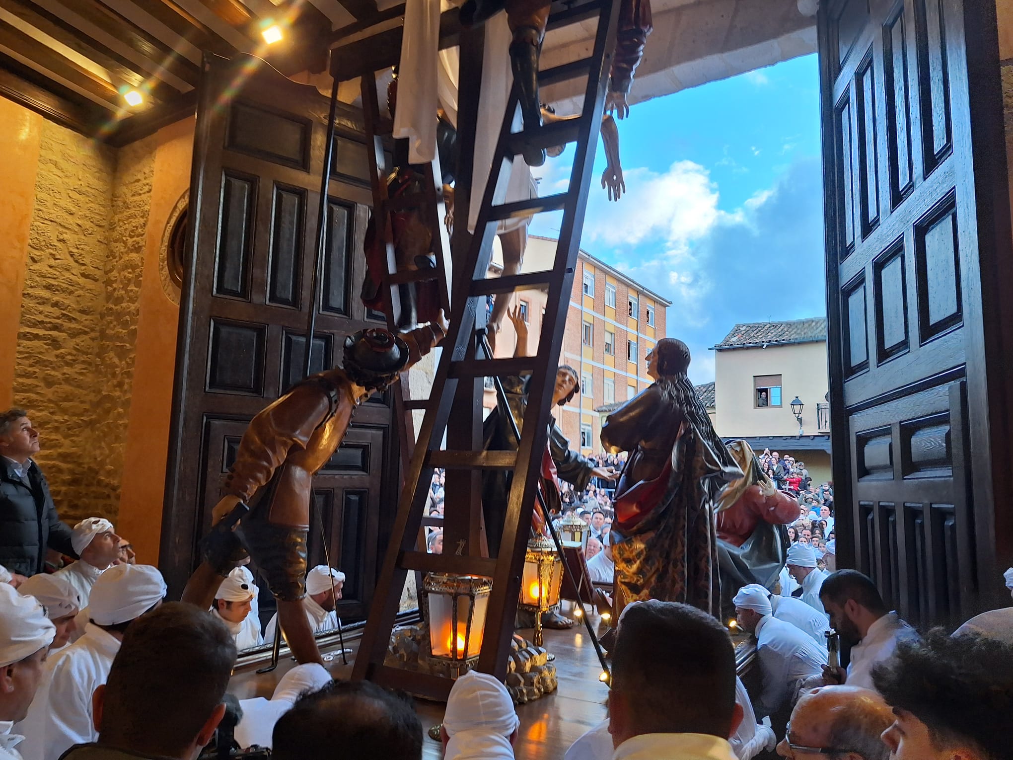La procesión de La Soledad, en imágenes