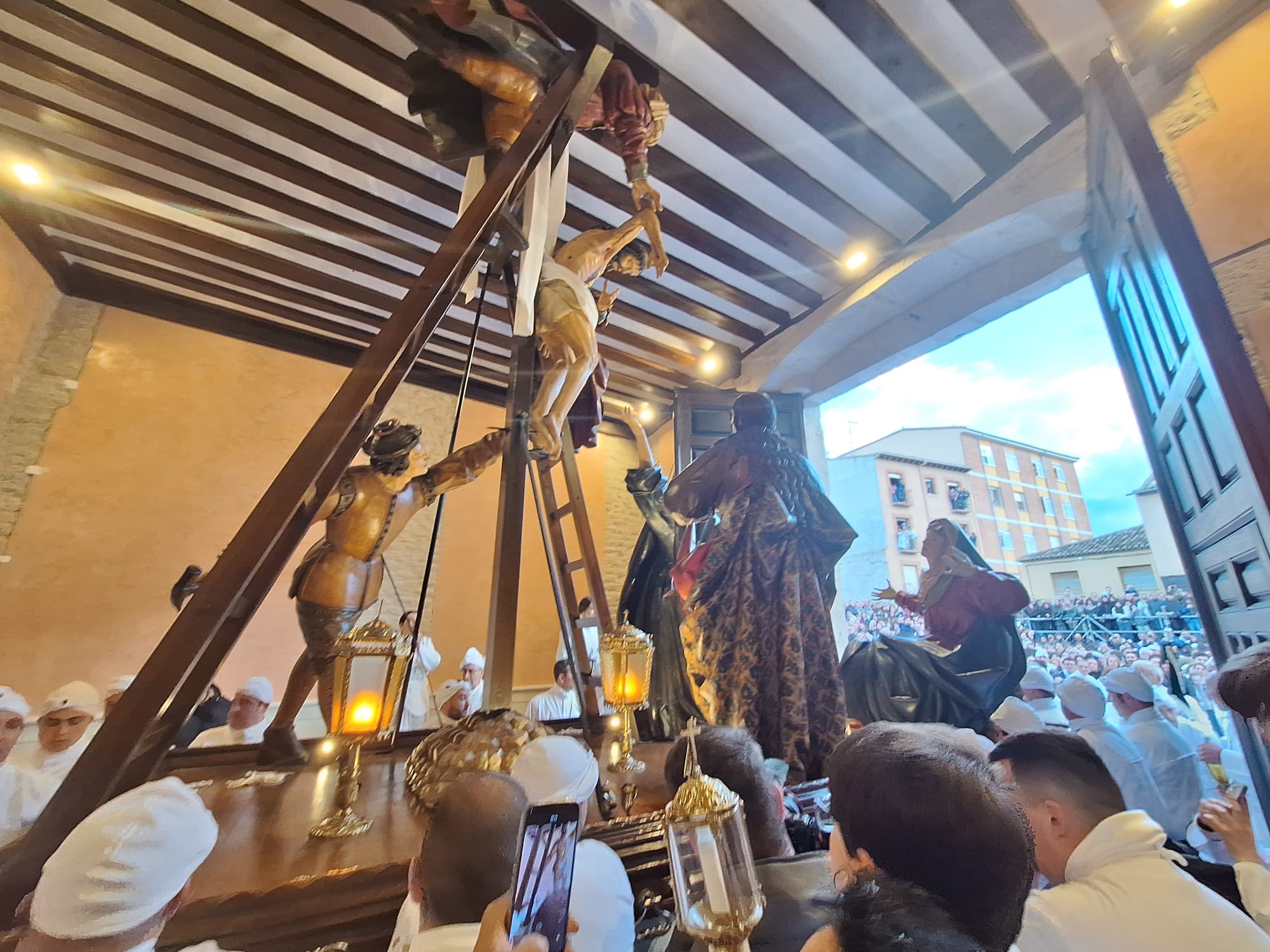 La procesión de La Soledad, en imágenes