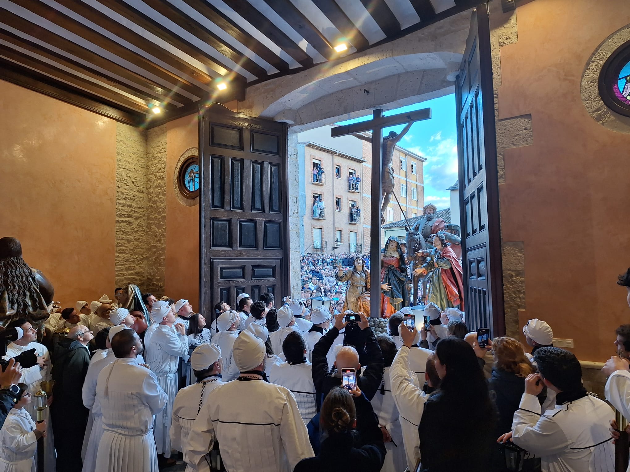 La procesión de La Soledad, en imágenes