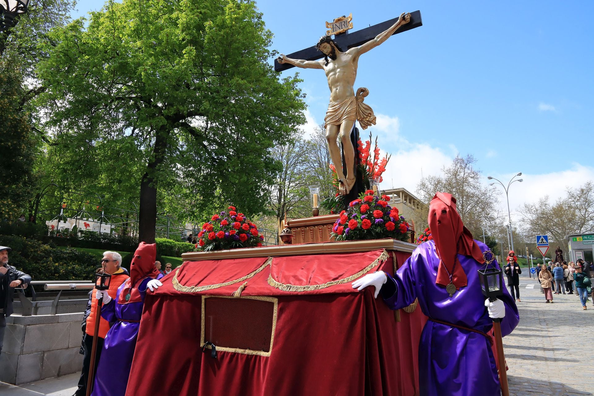 Fotos del traslado del Santo Cristo de San Marcos a la Catedral de Segovia