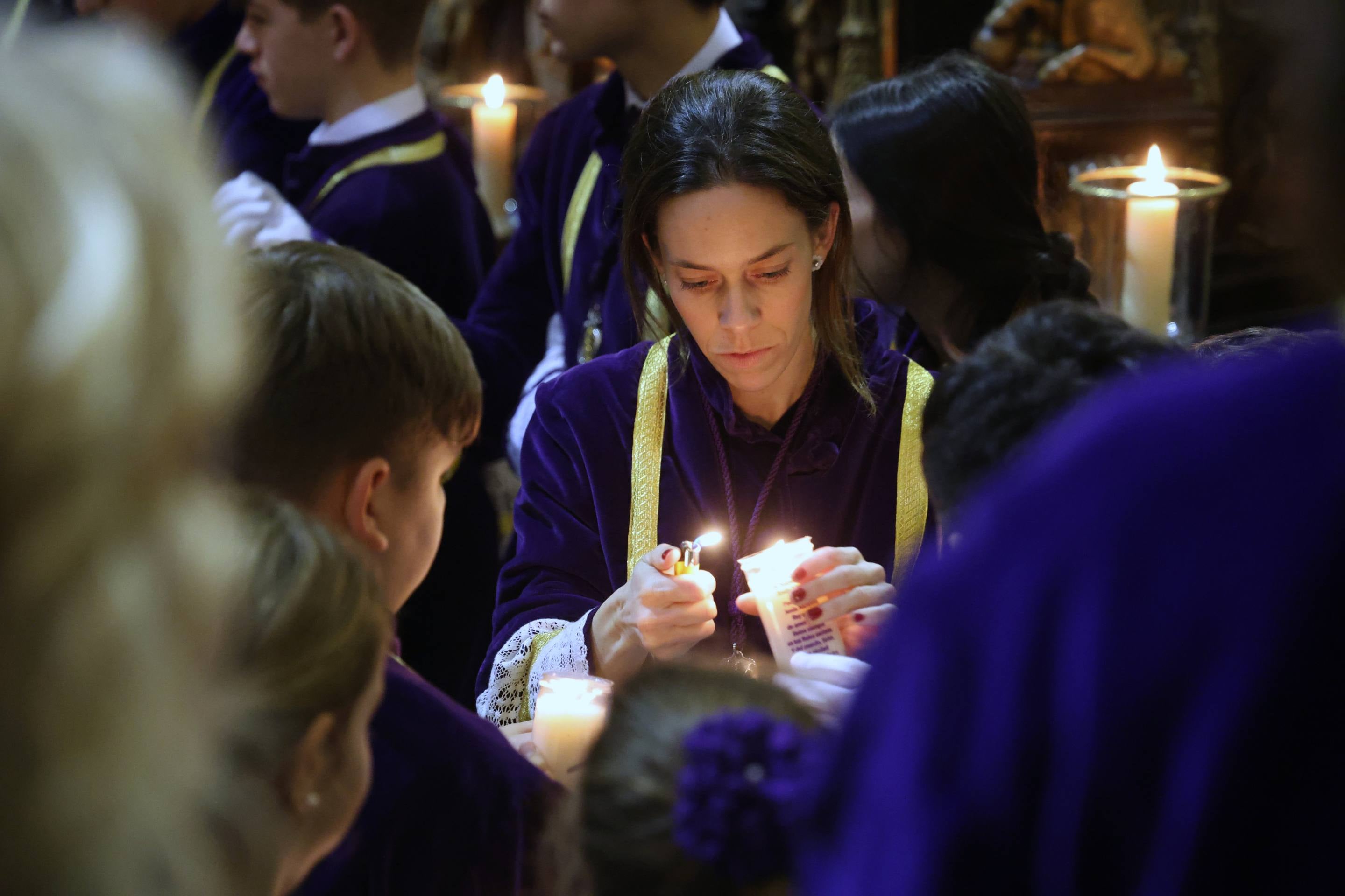Las imágenes de la suspensión de la Procesión General del Viernes Santo