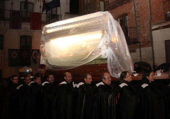 Procesión del Viernes Santo en Cuéllar