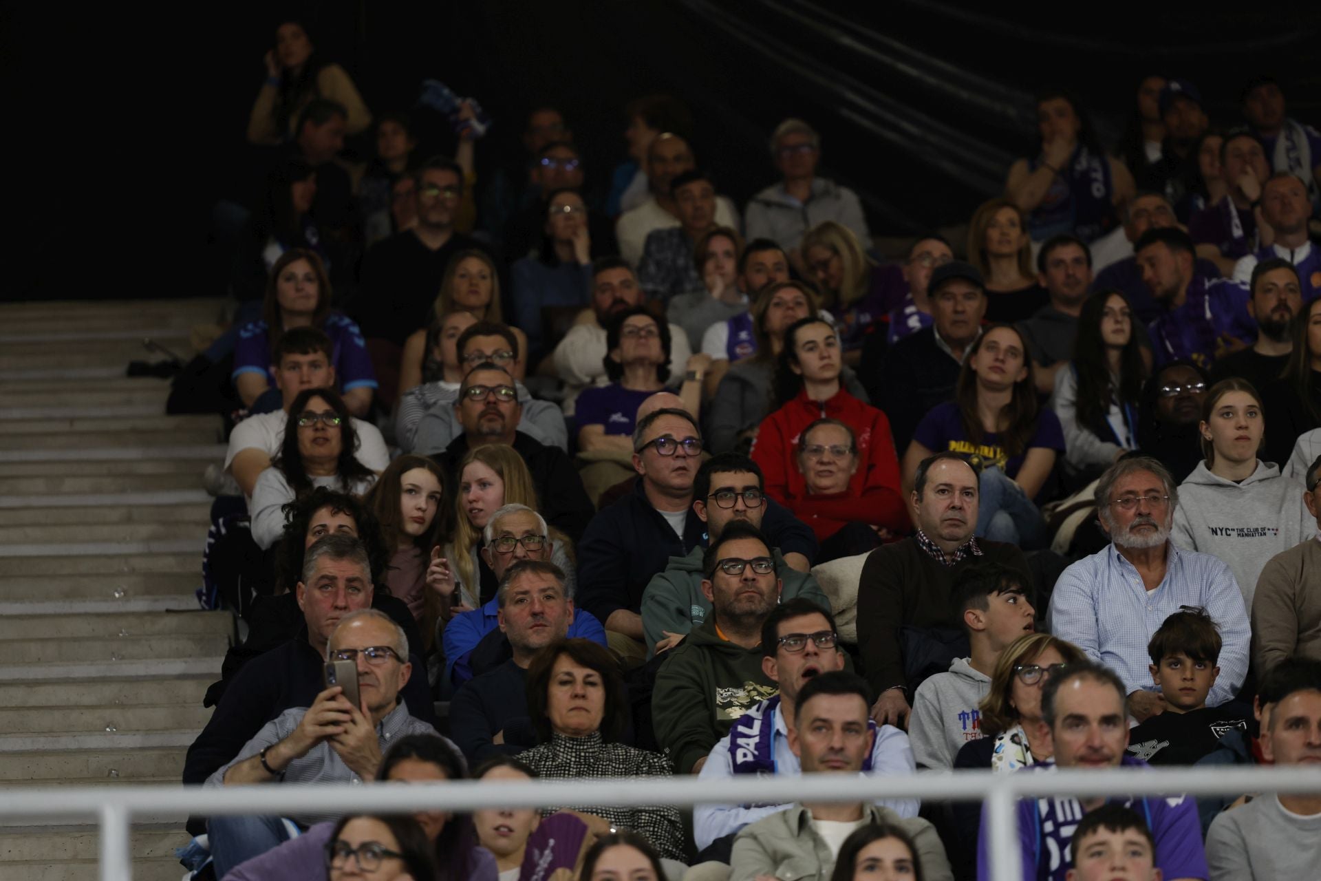 Así animó el público palentino al Súper Agropal ante el Tizona Burgos